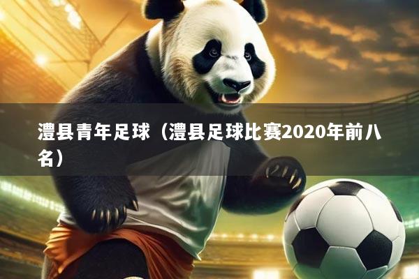 澧县青年足球(澧县足球比赛2020年前八名)