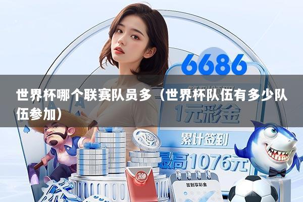 世界杯哪个联赛队员多(世界杯队伍有多少队伍参加)