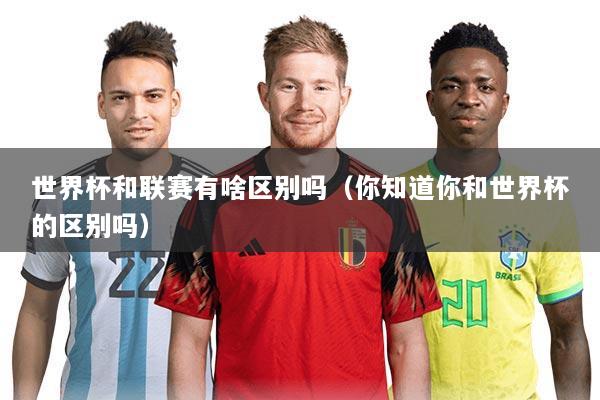 世界杯和联赛有啥区别吗（你知道你和世界杯的区别吗）